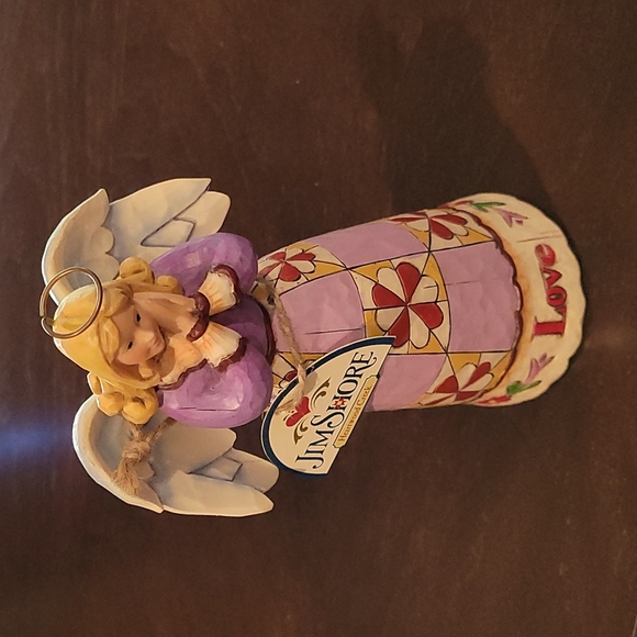 Jim Shore Enesco Angel Simple Love with Tag - Picture 1 of 10